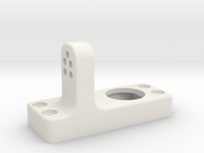 Upper link mount on servo -V7-7980-driver side Dif in White Natural Versatile Plastic