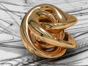 Twisted Dream - small in 18k Gold