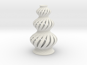 Tower Twist Helix Conical S in White Natural Versatile Plastic