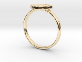 Celticring6 in 14K Yellow Gold