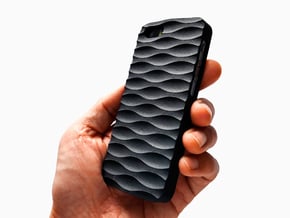 iPhone SE Case_Seamless in Black Natural Versatile Plastic