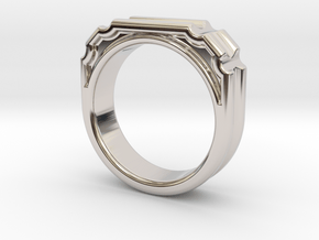 Ura in Rhodium Plated Brass