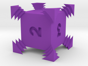 Sonic D6 in Purple Processed Versatile Plastic
