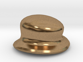 Eggcessories! Small Hat in Natural Brass