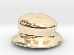 Eggcessories! Small Hat in 14k Gold Plated Brass
