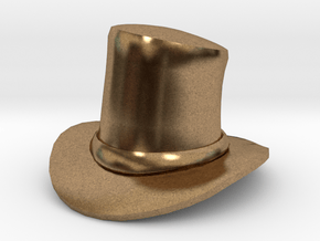 Eggcessories! Top Hat in Natural Brass
