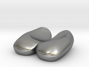 Eggcessories! Egg Shoes in Natural Silver