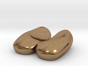 Eggcessories! Egg Shoes in Natural Brass