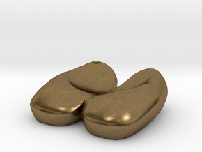 Eggcessories! Egg Shoes in Natural Bronze