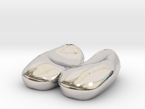 Eggcessories! Egg Shoes in Platinum