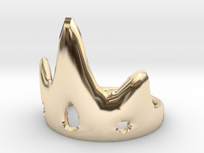 Eggcessories! Tiara in 14k Gold Plated Brass