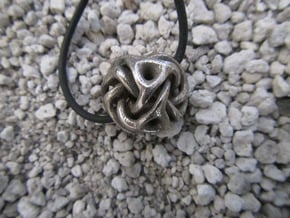 Vortex in Polished Bronzed Silver Steel