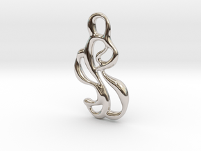 Nature's rhythms in Rhodium Plated Brass