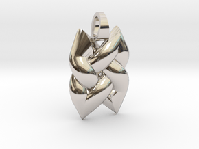Simple Knot [pendant] in Platinum