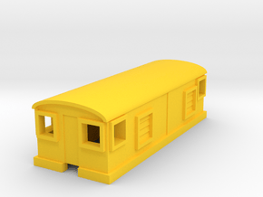 GE Electric Boxcab in Yellow Processed Versatile Plastic