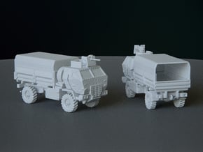 M1078 Armored Cab Covered esc: 1:200 in Smooth Fine Detail Plastic