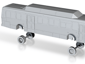 HO Scale Bus Orion V Yolobus 708-713 in Tan Fine Detail Plastic