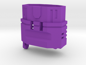 MechFansToys Laserwave G1 Barrel / Backpack in Purple Processed Versatile Plastic