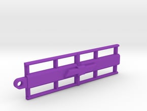 Chevy Key Chain in Purple Processed Versatile Plastic