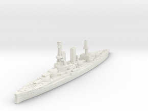 HMS Canada, (Almirante Lattorre) Battleship in White Premium Versatile Plastic