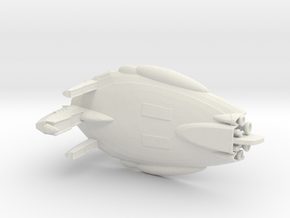 Tri-Scythe-class frigate 76mm in White Natural Versatile Plastic