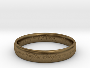 Elvish Ring in Natural Bronze