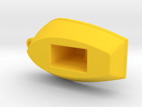 Toy Boat (customizable) in Yellow Processed Versatile Plastic: Medium