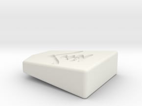 Koma00-HG-kin in White Natural Versatile Plastic