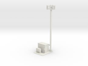 Cell Tower Site 1-50 Scale in White Natural Versatile Plastic