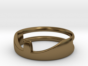 K.R.O. - Key Ring Opener in Polished Bronze
