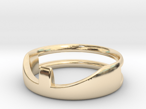 K.R.O. - Key Ring Opener in 14k Gold Plated Brass