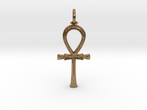 Ancient Egyptian Ankh pendant in Natural Brass