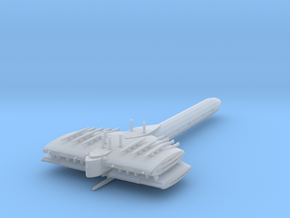 Last Exile. Turan Battleship in Smooth Fine Detail Plastic