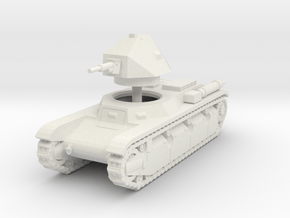 1/100 (15mm) AMX 38 in White Natural Versatile Plastic