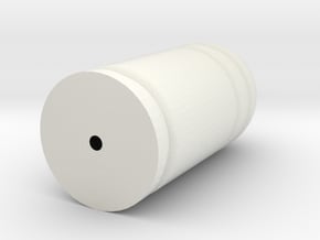 40mm grenade - 1:1 scale in White Natural Versatile Plastic