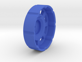 Rondinax Winder coupler - 51.6mm version in Blue Processed Versatile Plastic