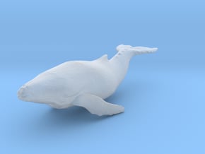 HO scale whale in Tan Fine Detail Plastic