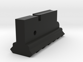 Lower Rail for AUG (6-Slots) in Black Premium Versatile Plastic