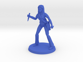 Lara the Slayer 2 in Blue Processed Versatile Plastic