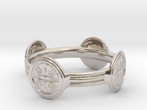 Nimrud Ring - Size 13.5 in Platinum