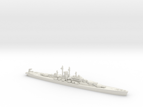 USS Des Moines 1/1800 in White Natural Versatile Plastic