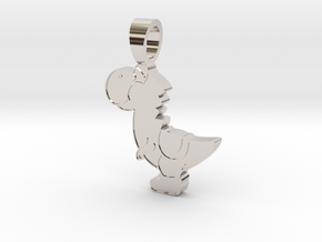 Yoshi  [pendant] in Platinum
