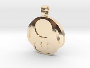 Toad  [pendant] in 14K Yellow Gold