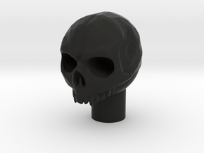 skull gear shifter in Black Natural Versatile Plastic