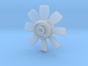 NS 6400 fan. Scale 1 (1:32) in Smooth Fine Detail Plastic