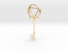Time Key in 14K Yellow Gold
