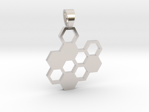 Hexa board  [pendant] in Platinum
