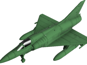 020O Mirage IIIEA 1/87 with Tanks and R530 in Smooth Fine Detail Plastic