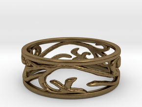 Delicate Ivy Ring in Natural Bronze: 5 / 49