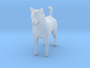 S scale shelti dog  in Tan Fine Detail Plastic